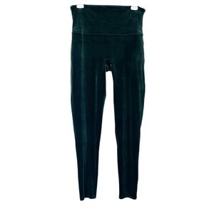Spanx Green Velvet Leggings Women's Size XL Ready to Wow Shaping